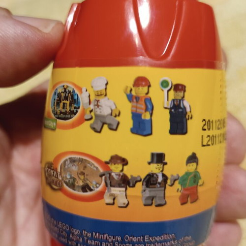 Chupa Chups Surprise Egg LEGO new promotional toy