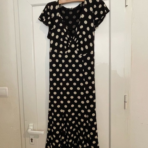 Evans polka dot rockabilly dress used, size UK 18-EU 46