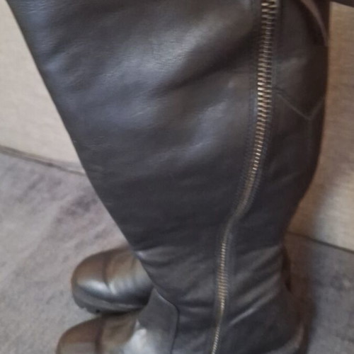 Marco Tozzi leather boots size 38 brown new
