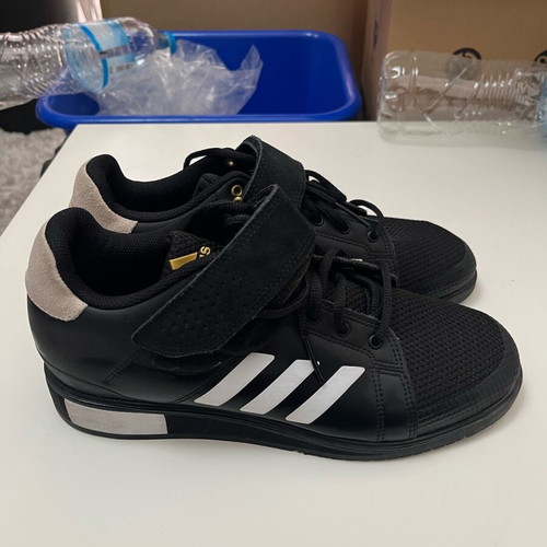 Adidas Power Perfect 3 weightlifting shoes used, size 42, black