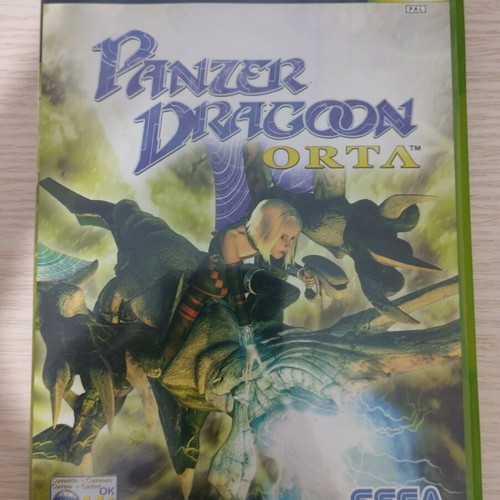 Panzer Dragoon Orta Xbox game PAL European edition