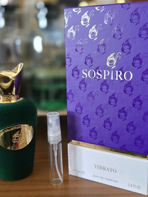 Sospiro Vibrato 5ml new, genuine decant perfume