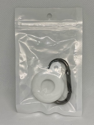 Sonique Soft Touch silicone case for Air Tag white unused