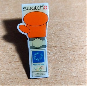 Kαρφίτσα Ολυμπιακών Αγώνων ΑΘΗΝΑ 2004-Pins Athens 2004 Swatch series