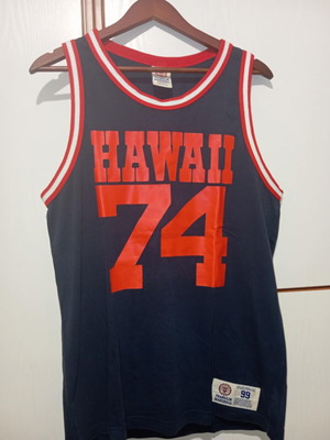 Franklin Marshall basketball sleeveless shirt new, blue, size M