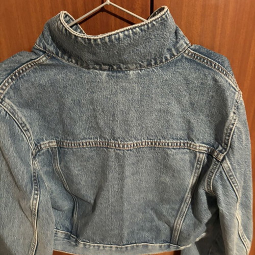 Pull & Bear jean jacket, light blue, size M