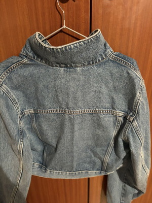 Pull & Bear jean jacket, light blue, size M