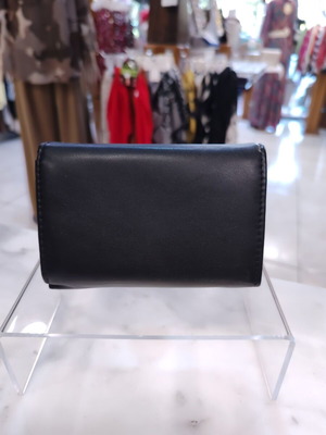 Black Python Line Allure women's wallet new, black