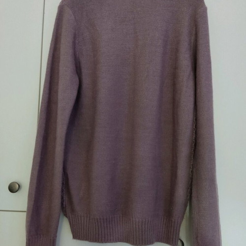 Antony Morato purple knitted sweater M used, wool blend with alpaca