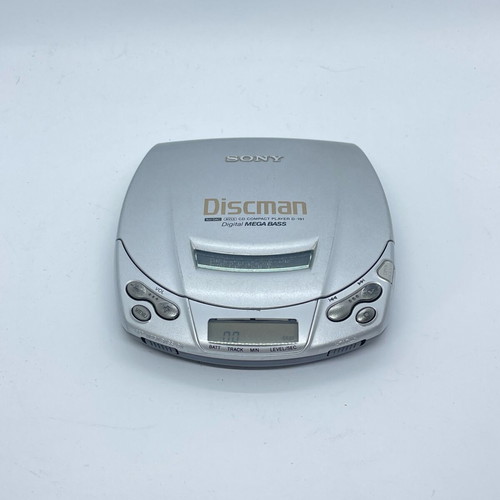 Sony Discman D-191 portable CD player used with Digital MEGA BASS