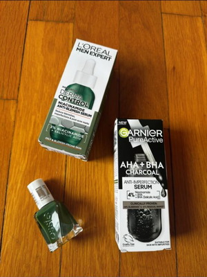 L’Oreal Garnier Essie skincare bundle new