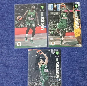 Κάρτες παιχτών Παναθηναικου Top class euroleague 2024-2025