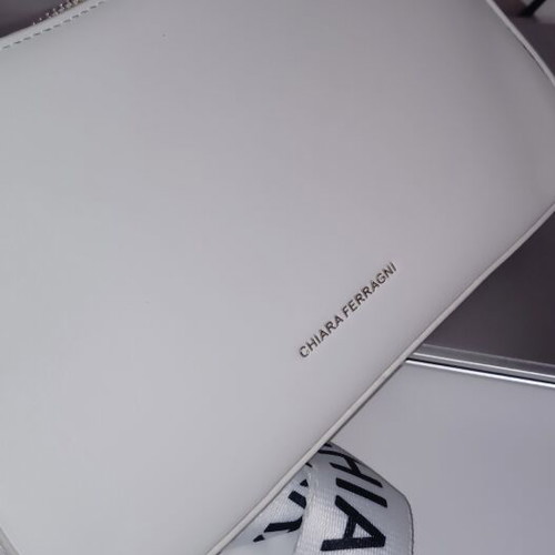 Chiara Ferragni handbag white new, hand and shoulder