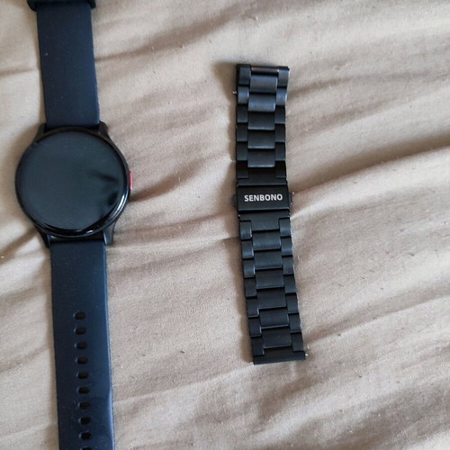 Senbono MAX11 smartwatch like new with 1.43" AMOLED display