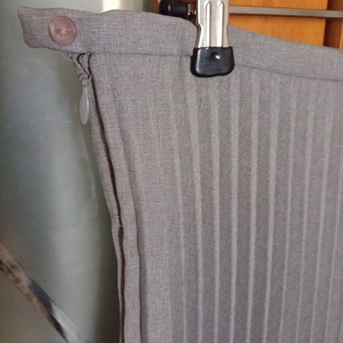 Vintage Y2K Maxi Pleated Skirt Mango S gray like new