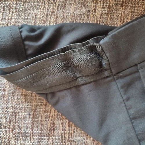 Zara Anthracite Fabric Pants Size L like new