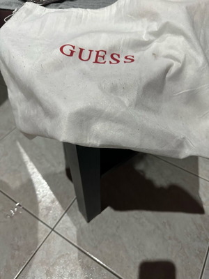 Guess backpack red like new with case