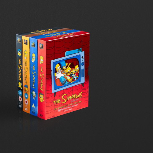 The Simpsons DVD collection seasons 1-14 with Greek subtitles