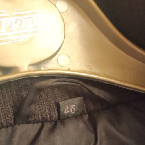 Jacket used, black classic winter size 46 comfortable