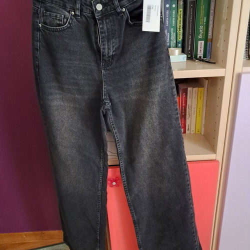 Judah Black High-Waisted Jeans Size S New