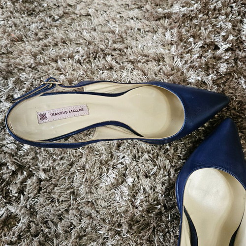 Tsakiris Mallas blue pumps size 38 like new