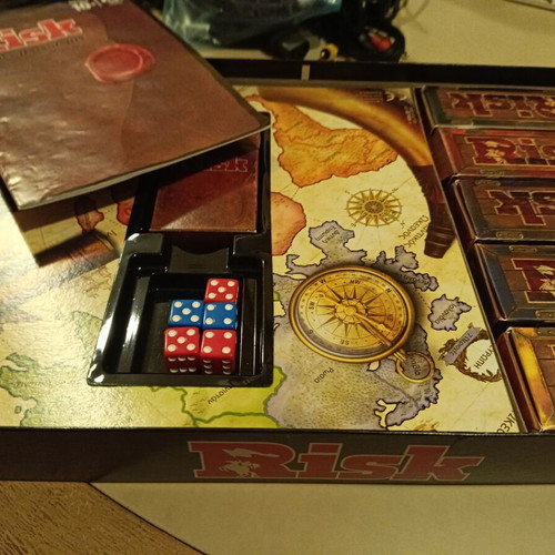 Risk board game like new