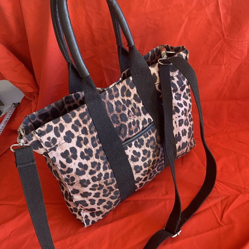 SugarFree crossbody bag like new, black and brown