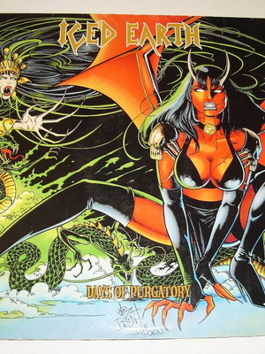 Iced Earth Days Of Purgatory LP μεταχειρισμένο, metal