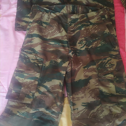 Camouflage military sets new, size S, pack of 3