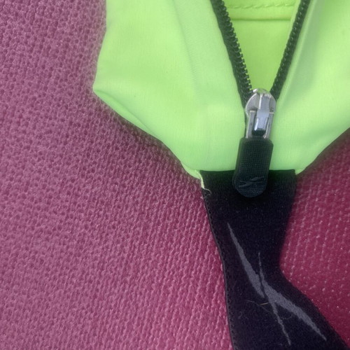 Athletic waist bag, yellow