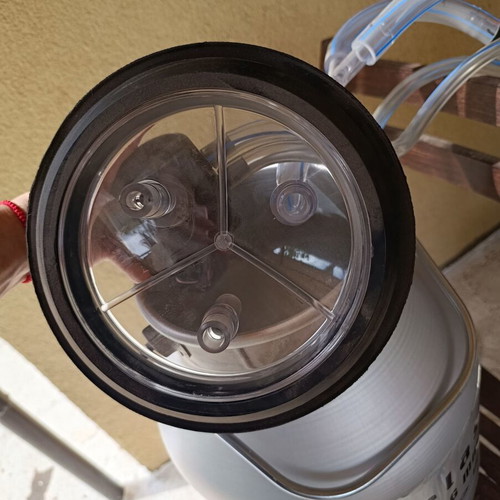 Milk milking machine 20 liters, new with goat milking nozzles