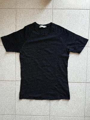 Rebel Official men's T-shirt used, black with white details, size S