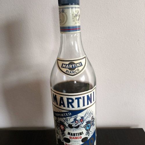 Martini Bianco Vermouth used, 16% alcohol, missing about 2/5 of drink