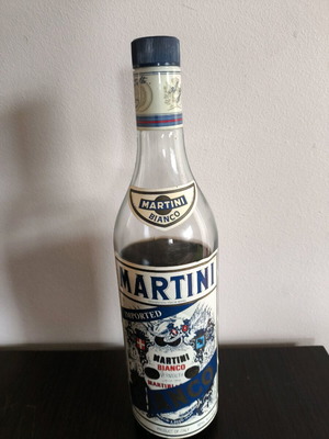 Martini Bianco Vermouth used, 16% alcohol, missing about 2/5 of drink
