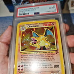 Charizard Base II #4 PSA 6 Pokemon card