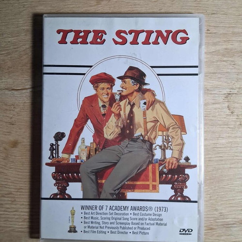 The Sting DVD used, crime drama comedy with subtitles