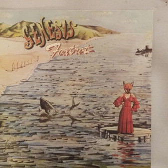 Genesis Foxtrot record used, rock