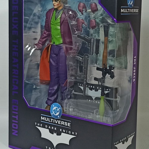 McFarlane DC Multiverse The Dark Knight Joker Theatrical Ed. action figure new