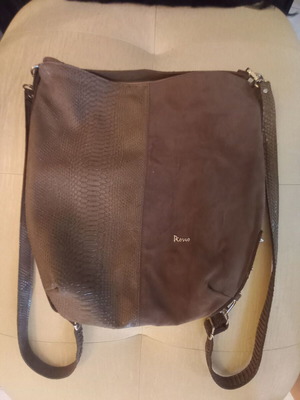 Pierro faux leather bag and Lollipops real fur bag used