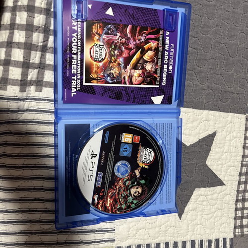 Demon Slayer Hinokami Chronicles PS5 game like new