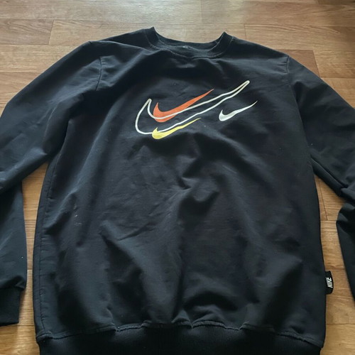Nike Swoosh Men’s Long Sleeve Jersey Like New, Size L, Black