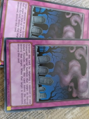 Yu-Gi-Oh Call of the Haunted card like new