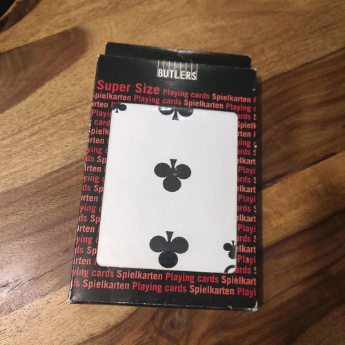 Giant playing cards like new