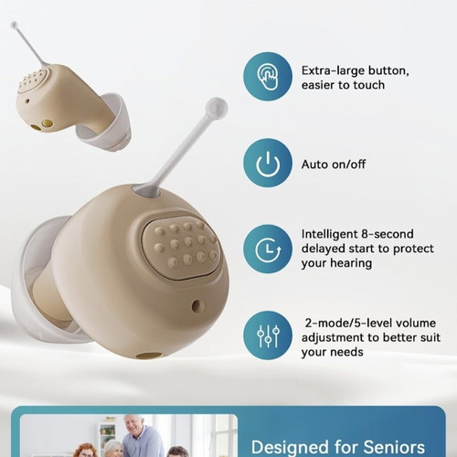 Hearing Aid JH-A260 new, rechargeable with noise reduction