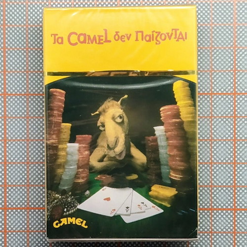Collectible sealed Camel playing cards new