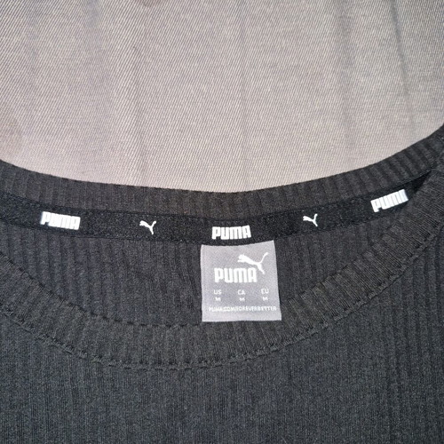 Puma tank top new, size M, black
