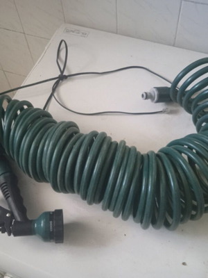 American Garden Hose 25m Like New With Spray Gun
