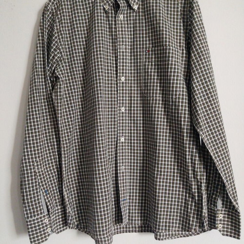 Tommy Hilfiger men's checked shirt, size L