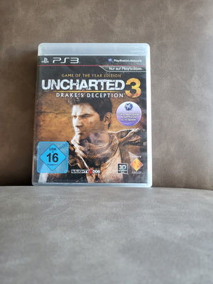 Uncharted 3 Game of the Year Edition PS3 употребявана