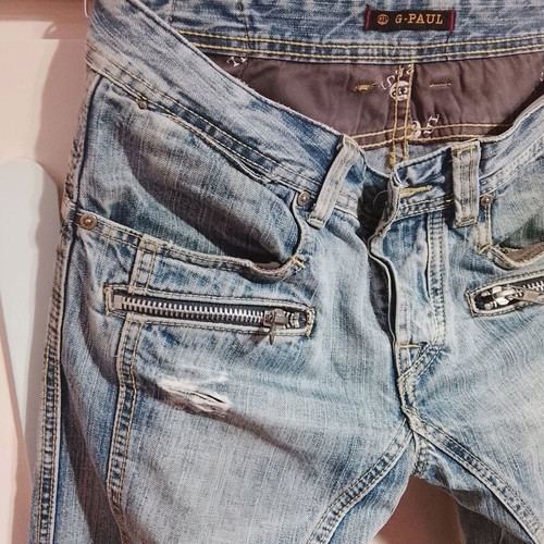 Jeans like new, slim fit, blue